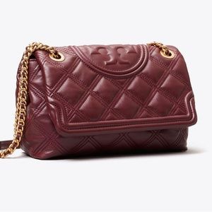 Tory Burch Soft Fleming Burgundy